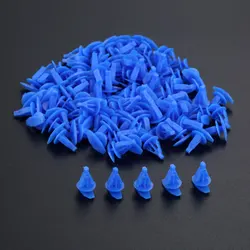 100PCS Window Door Sealing Strip Auto Fasteners Car Door and Weatherstrip Retainer Clips for VW Honda Toyota Nissan Universal
