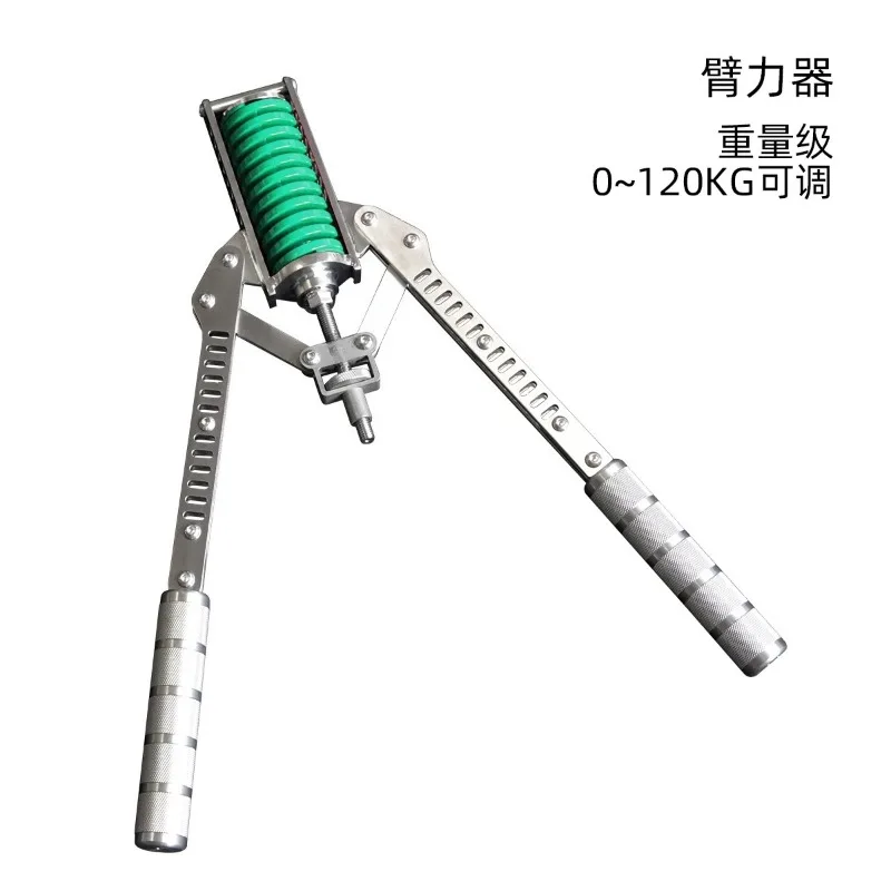 for Stainless Steel Adjustable Chest Expander Arm Strength Trainer Home Gym