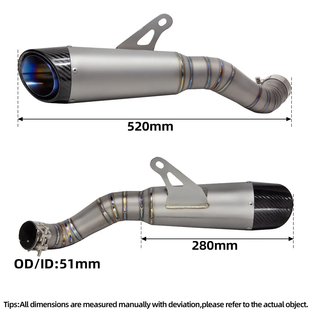 لكاواساكي Z900 2017-2025 دراجة نارية الانزلاق على خط العادم تعديل عدة الهروب دراجة عادية التيتانيوم الكربون مشروع S1 الخمار