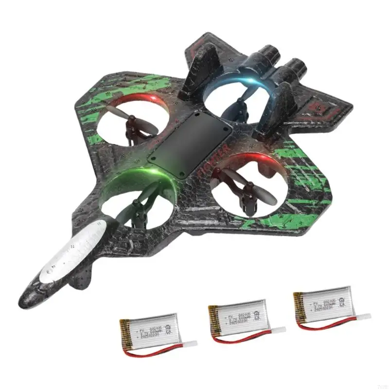 

76HF Remote Fighter Jet Toy with Precisions Control Easy Assembly Long Flight Time Outdoor Toy for Kids and Adults