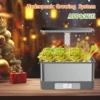 Hydroponics Growing System Kit with Wifi Ultimate 8-Pod Indoor Soilless Garden LED Display