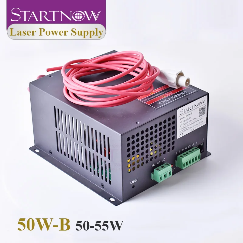 

Startnow 50W-B CO2 Laser Power Supply PSU Generator 50W 110/220V for CO2 Laser Tube Laser Marking Engraving Machine Equipment