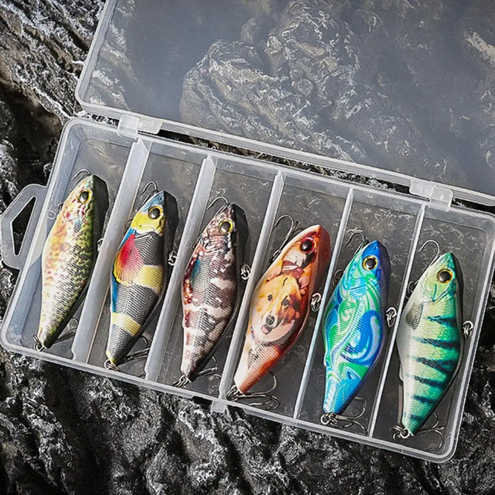 

7CM/17G 3D Printed VIB Fishing Lure with Hooks Long Casting Hard Artificial Bait Freshwater Saltwater Trout Bass Walleye Lure