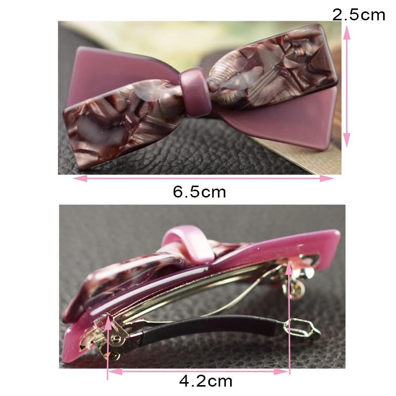 Women headwear girls hearwear bow hair clip for girls vintage hair barrette small cute hair accessories for women