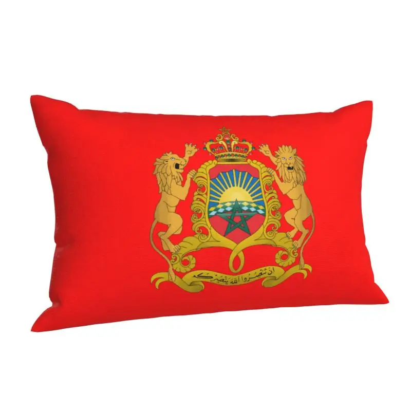 Custom Fashion Kingdom Of Moroccoe Cushion Covers Velvet Moroccan Patriotic Pillowcase for Bed Sofa Rectangle Pillowcase