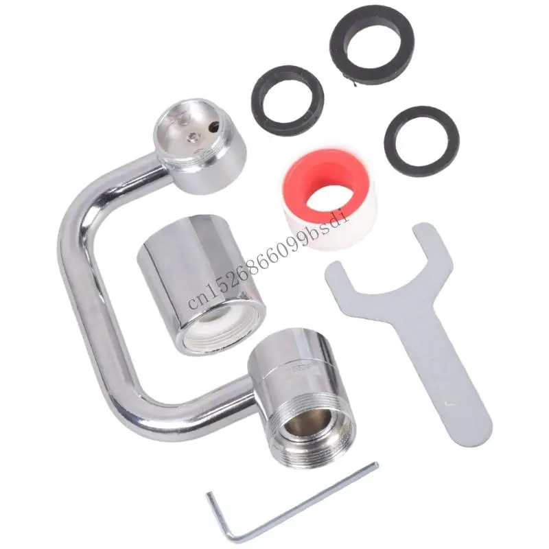 

Water Efficient Tap Aerator 360 Swivels Motion Splashes Prevention Durability 11UA