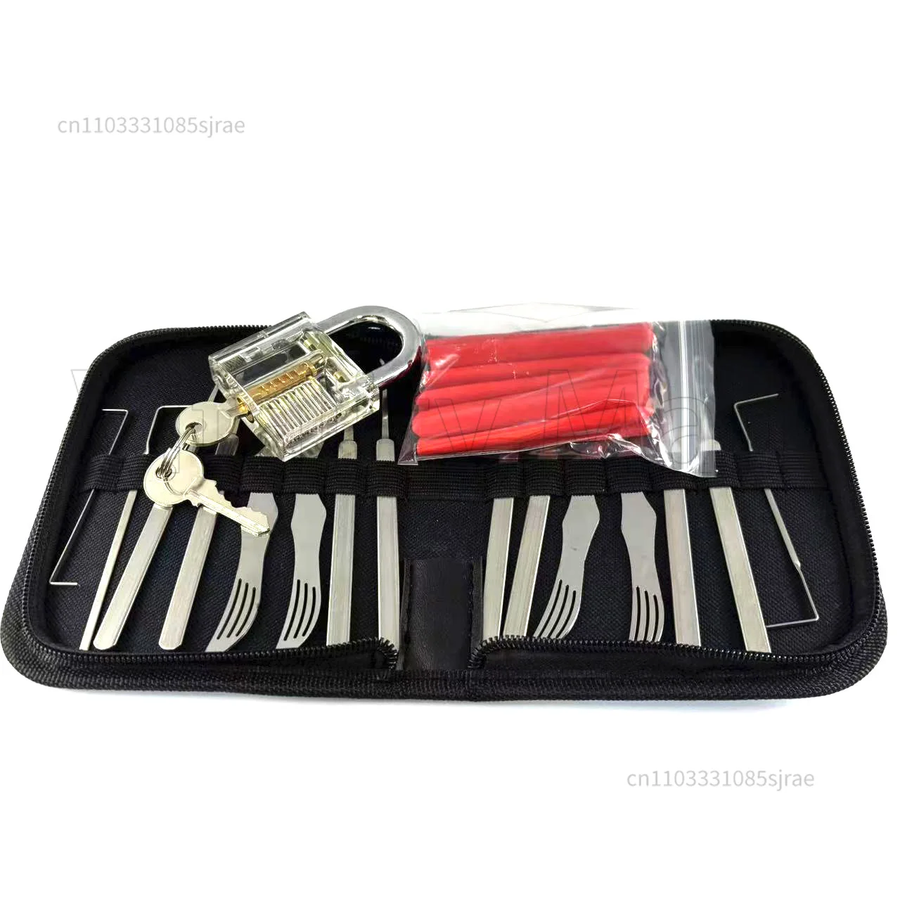15pcs-honest-high-quality-lockpick-tool-with-carrying-baglocksmith-set-comfortable-handle-made-of-stainless-steel-material