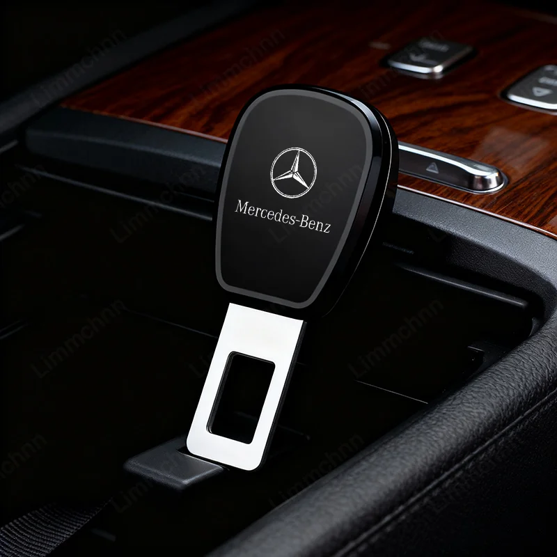 

Quick-Fit Safe Seat Belt Extender Buckle Car Sticker For Mercedes Benz GLA GLE GLC CLA B A C E S Class W206 W210 W203 W168 W220