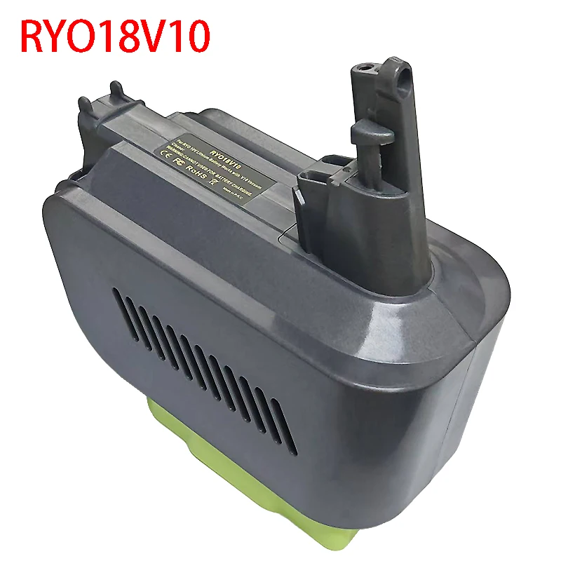 

Converter for RYOBI 18V ONE+ Batteries RYO18V10 Battery Adapter Converted To for Dyson V10 SV12 Series Handheld Vacuum Cleaner