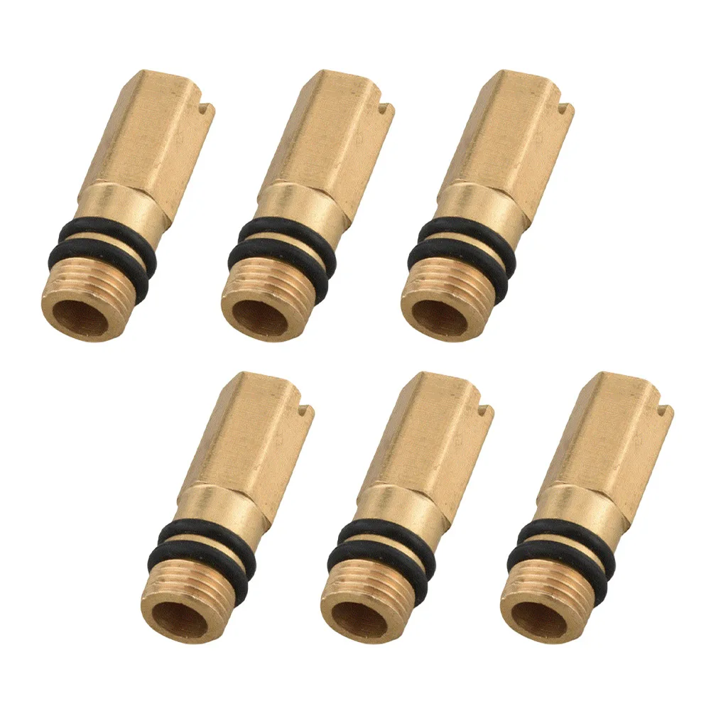 Reliable 6 Pcs Brass Faucet Conversion Kit for Cold Water Applications Maintains Flow Pressure and Seal Quality