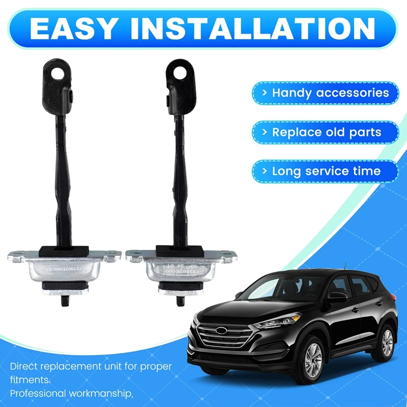 Front Left/Right Door Check Stop Hinge Strap Limiter 79380-2E000 79390-2E000 For Hyundai Tucson (5 Door SUV)