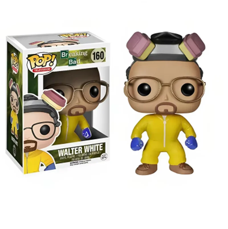 Funko Pop Television BreakingBads Jesse Pinkman 159# GUS FRING 167# HEISENBERG #163 SAUL GOODMAN Vinyl PVCModel Toys Child Gift