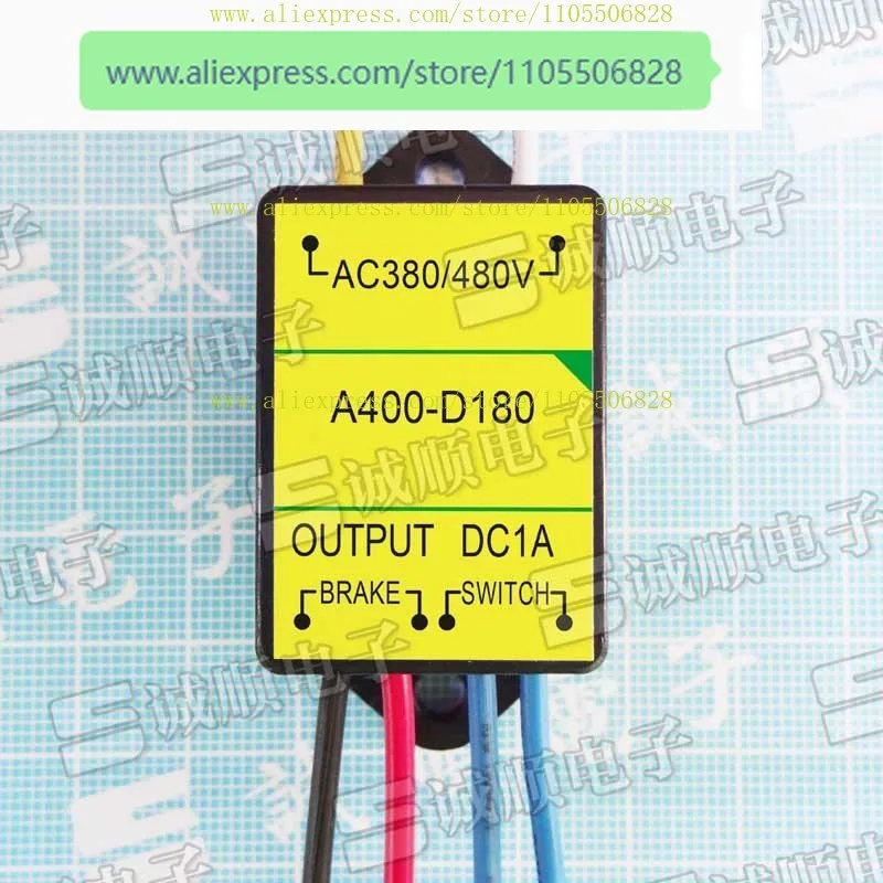 A400-D180 AC380/480V OUTPUT DC 0.5A 1A BRAKE SWITCH