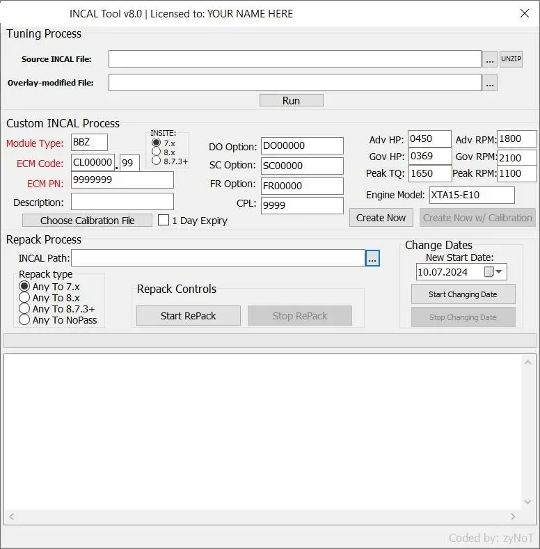 EPC-SOFTWARE NEW INCAL Tool v8.5