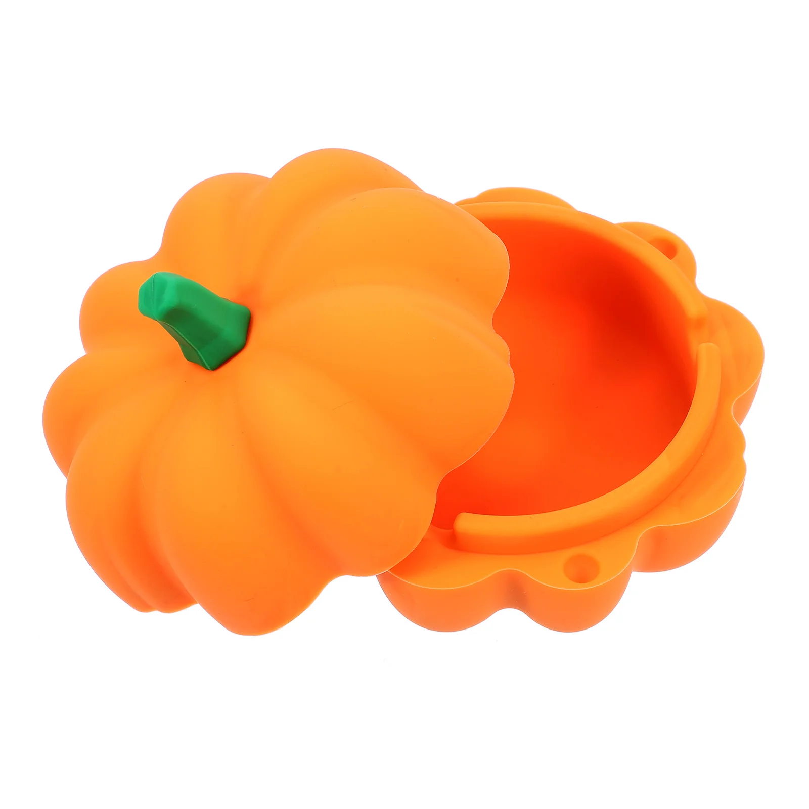 

Creative Pumpkin Shape Silicone Ashtray With Lid Desktop Office Home Decoration Heat Resistant Smoke Ash Container