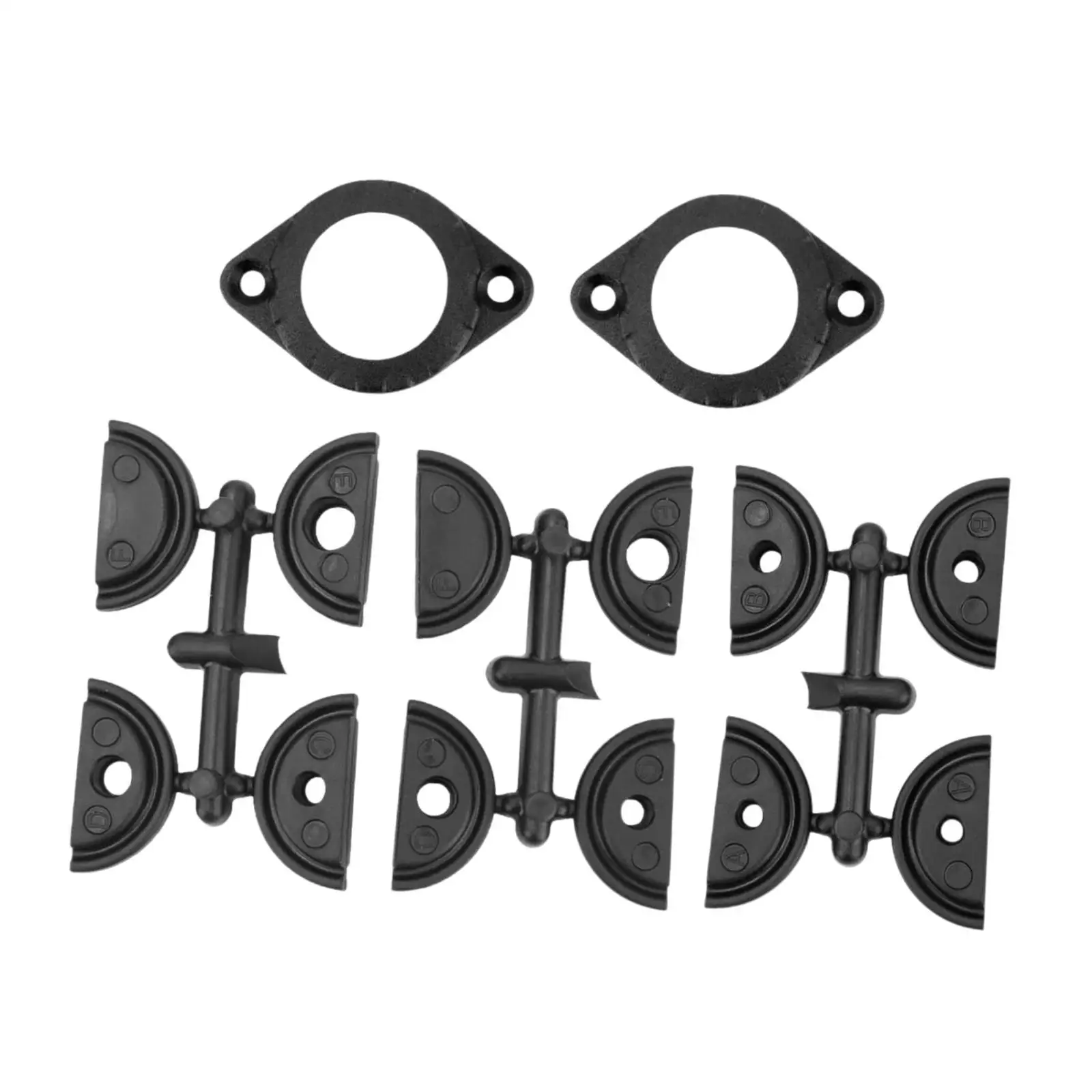 

Durable Through Hull Wiring Kit Smooth Edge Marine Accessory for Kayaks and Boats Wiring Solutions