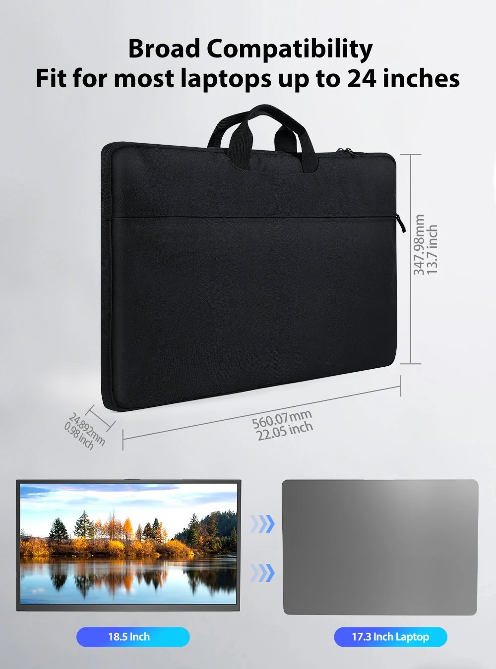 UPERFECT 24,5 İnç Dizüstü Bilg - Portable Monitor Carry Sleeve Bag incelemesi ve fiyatı