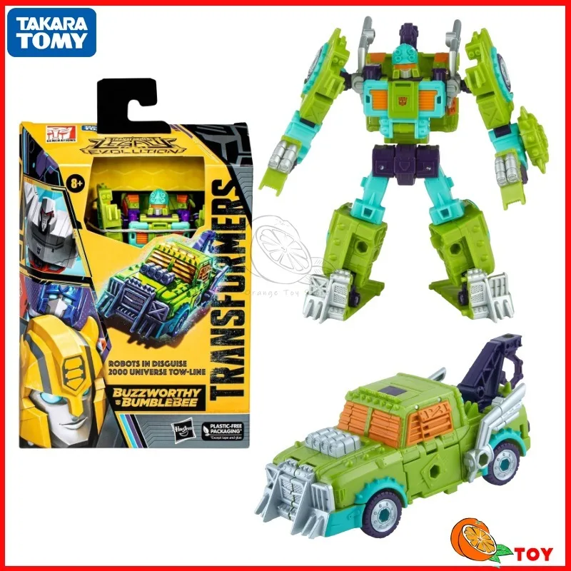 In stock Takara Tomy Transformers Legacy Evolution Robots in Disguise 2000 Universe Tow-Line Model Robot Collection Toy