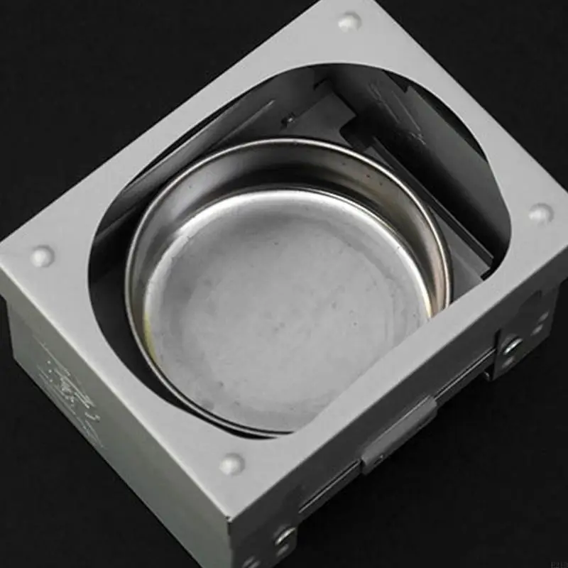   Outdoor Cooking Stove Set Foldable Alcohols Stove Fuels Tray Storage Bag Metal Construction Suitable for Modular Use