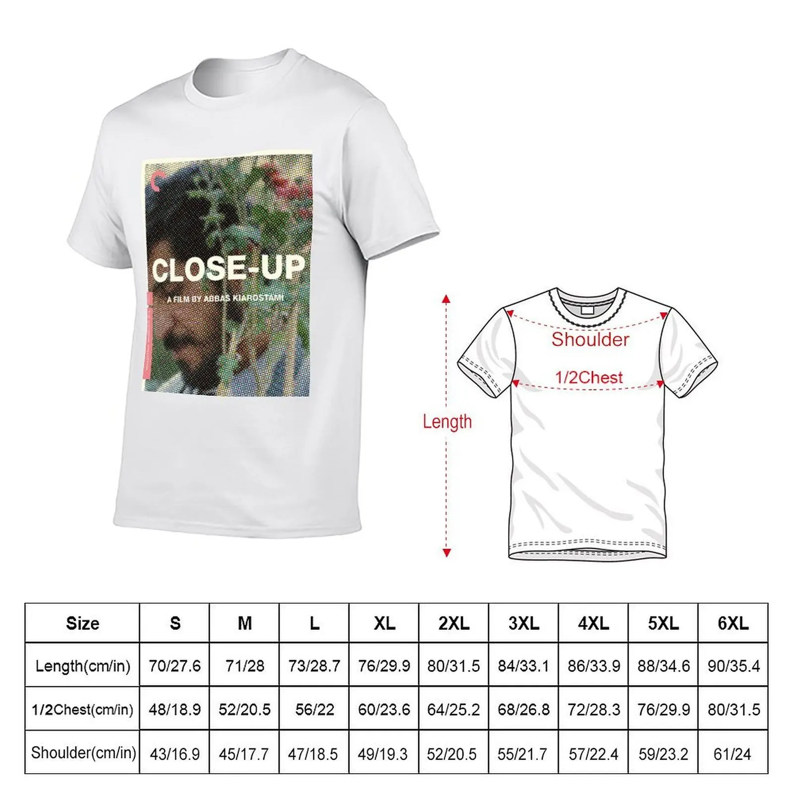 Close-Up Poster T-Shirt cheap stuff quick-drying funny t shirts men