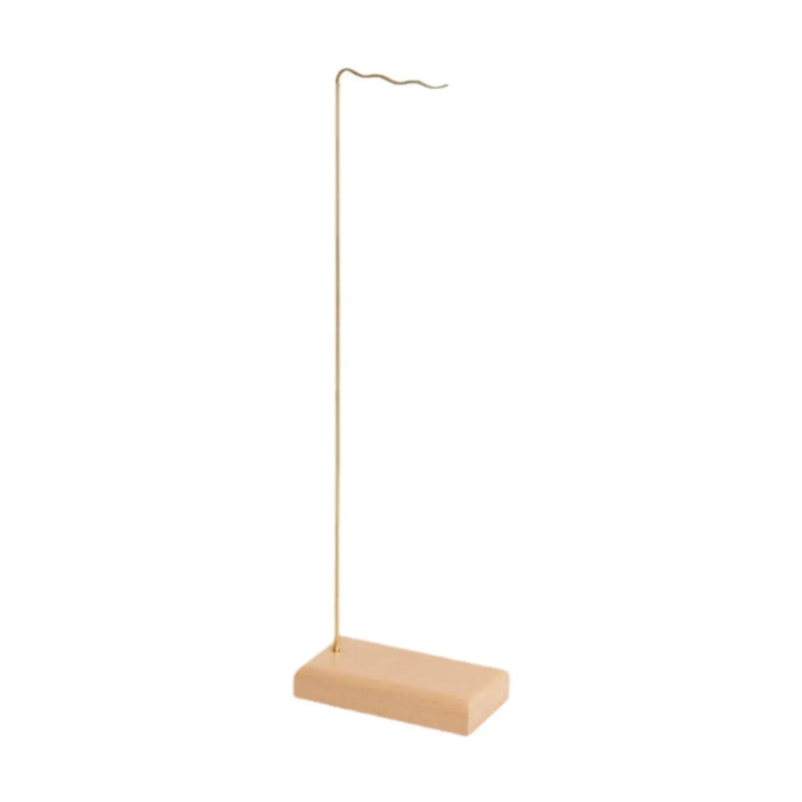 Pen Holder Simple Multifunctional Jewelry Holder Wind Chime Holder Solid Wood Brush Holder Decorative Wind Chime Holder For Home