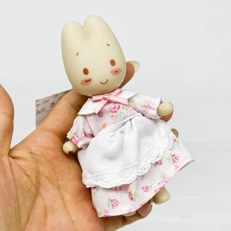 Breloczki Sanrio z uroczymi zwierzętami, figurka królika, kawaii, zawieszki z lalką Marroncream, zabawki kolekcjonerskie, dekoracja.