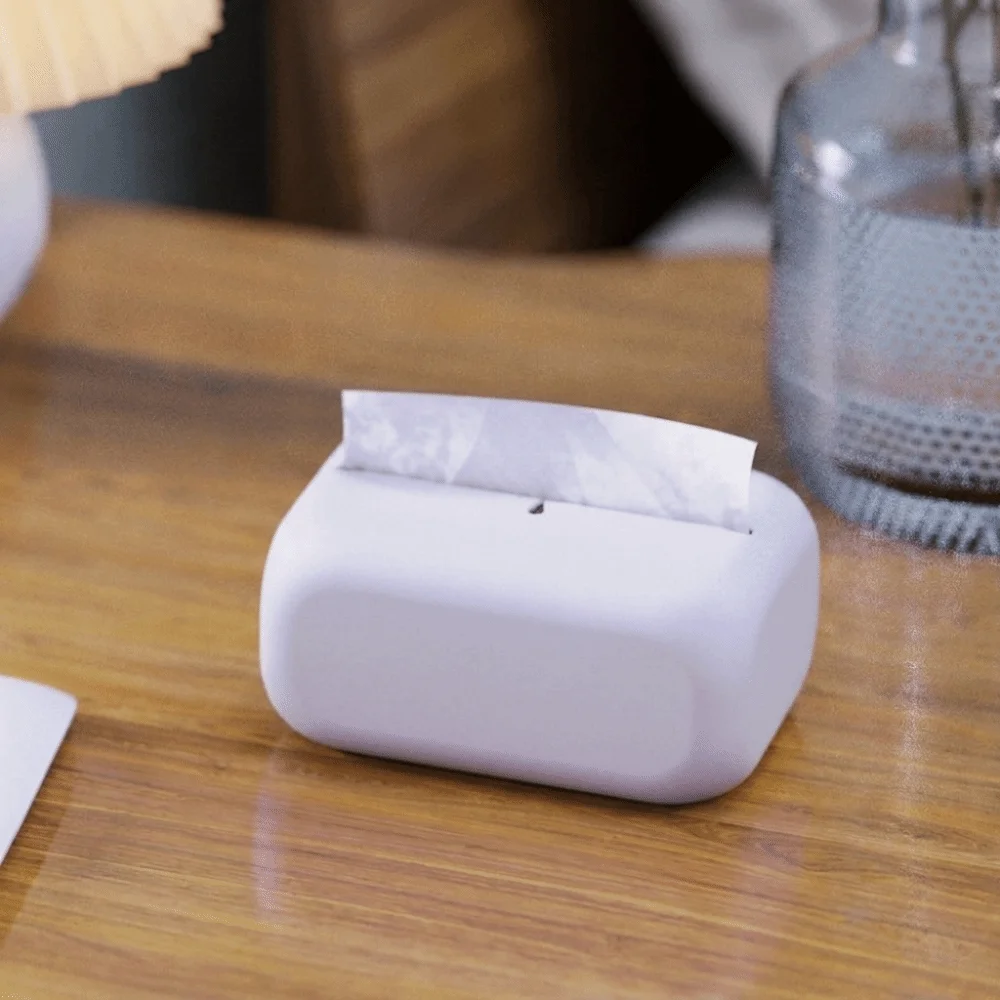 Light Luxury Soft Silicone Tissue Box Reusable Waterproof Tissue Drawer Smooth Surface Easy Clean Paper Holder Car