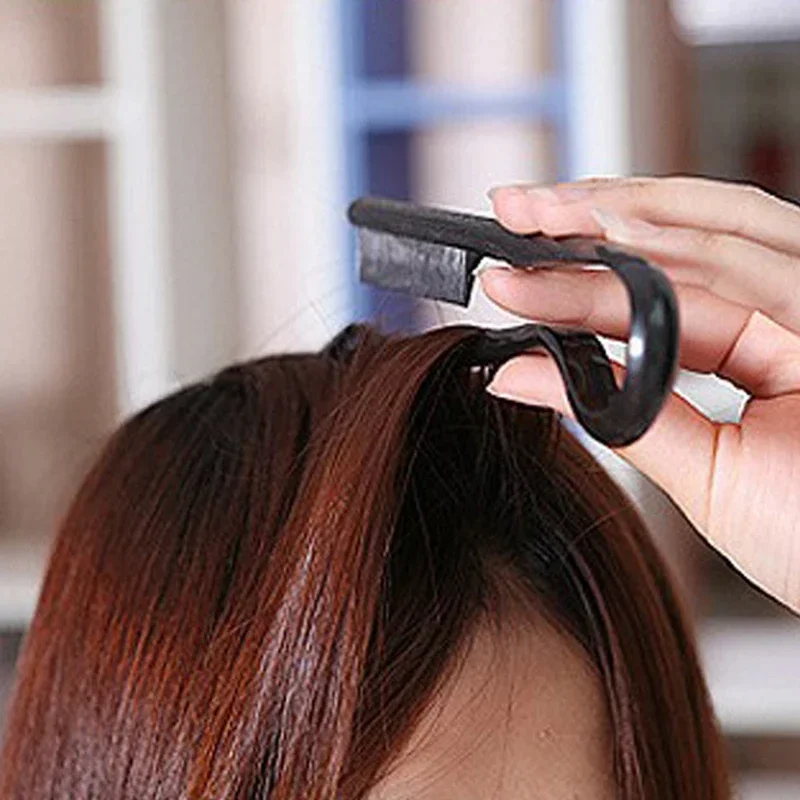 V Type Hair Straightener Comb Hair Combs DIY Salon Haircut Hairdressing Styling Tool Anti-static Combs Brush Korean Styling Tool