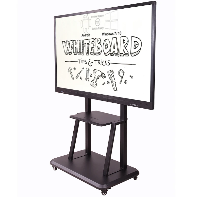 65 Inch Windows10 Class Teaching Digital Drawing Board Best Electronic Interactive Whiteboard