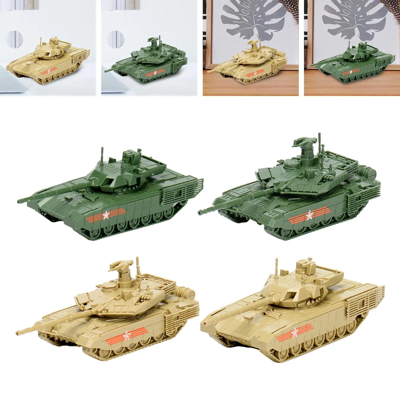 1:72 Building Model Kits 4D Tank Model for Collectibles Adults Education Toy