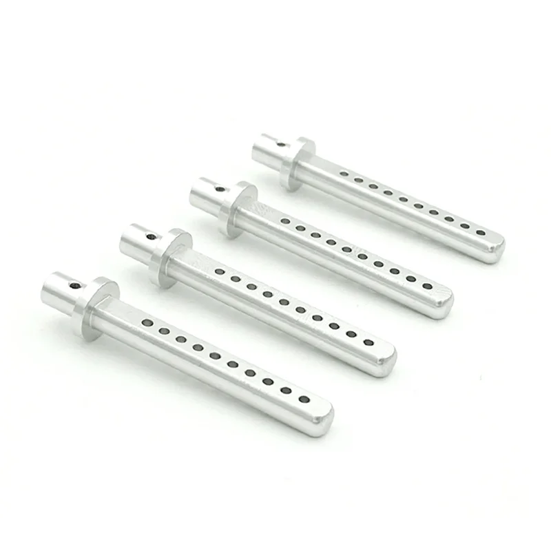 AS96-8Pcs Metal RC Car Shell Column Body Posts Mount For 1/10 Crawler Car Axial SCX10 SCX10 II RC4WD D90 TF2 Tamiya,Silver