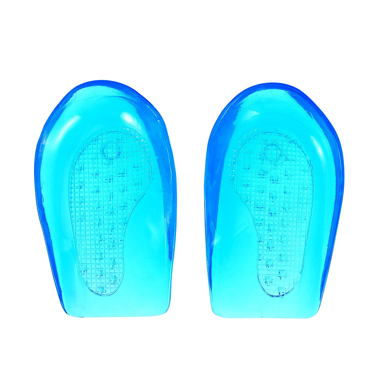 

Silicone Heel Cups Pads Orthotic Support Cushions Insoles Shock Absorption Anti Slip High Elasticity Star Design Heel Inserts