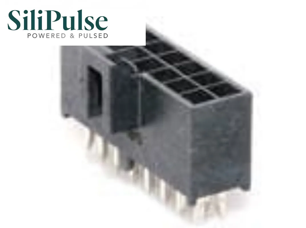 (1/5 piezas) 1053101216 MOLEX NANOFIT HDR VT DLR KNK 16CKT 15AU BLK