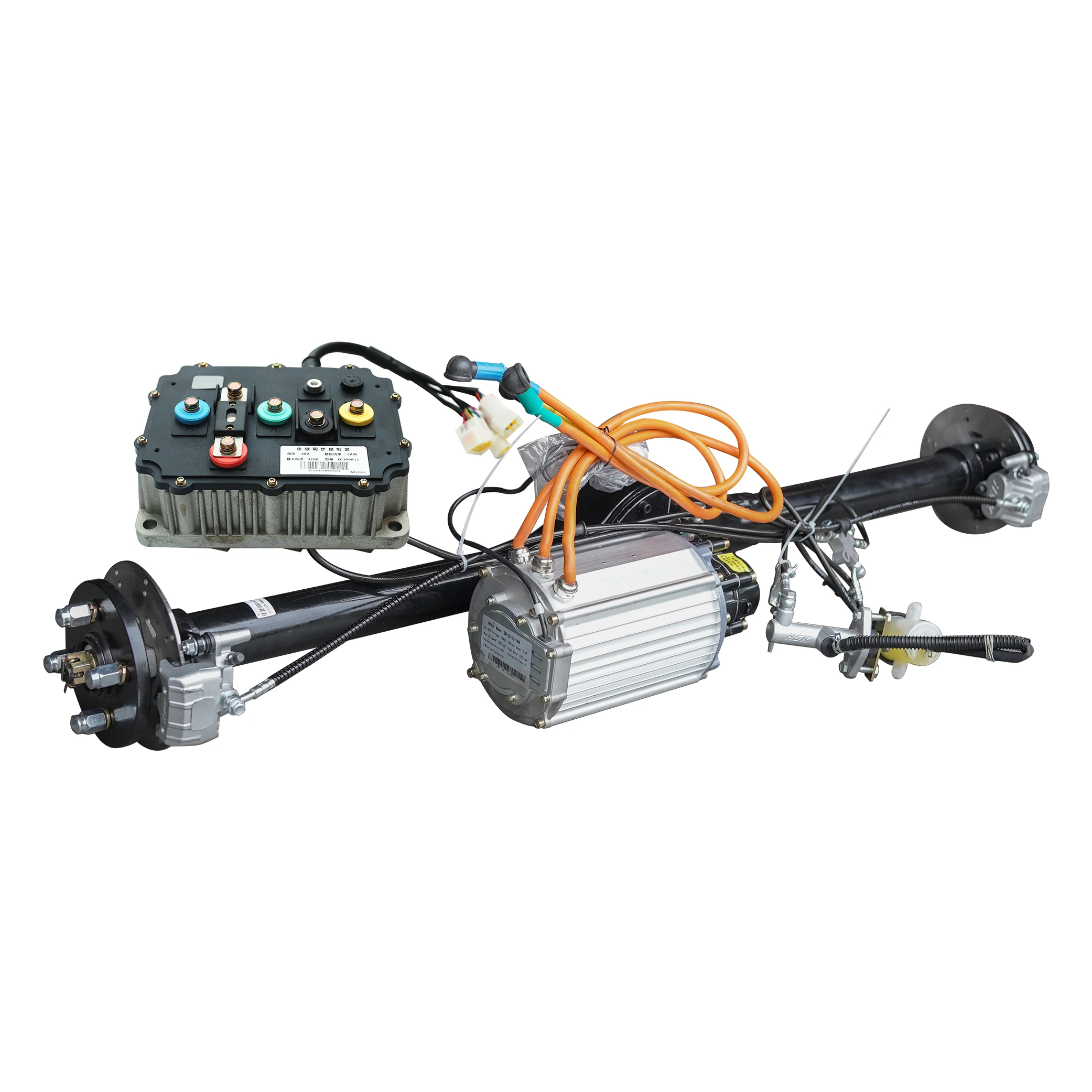 High  Quality  72V 5000W Pmsm Motor Electric Rear Axle Permanent Magnet Motor Controller Kit