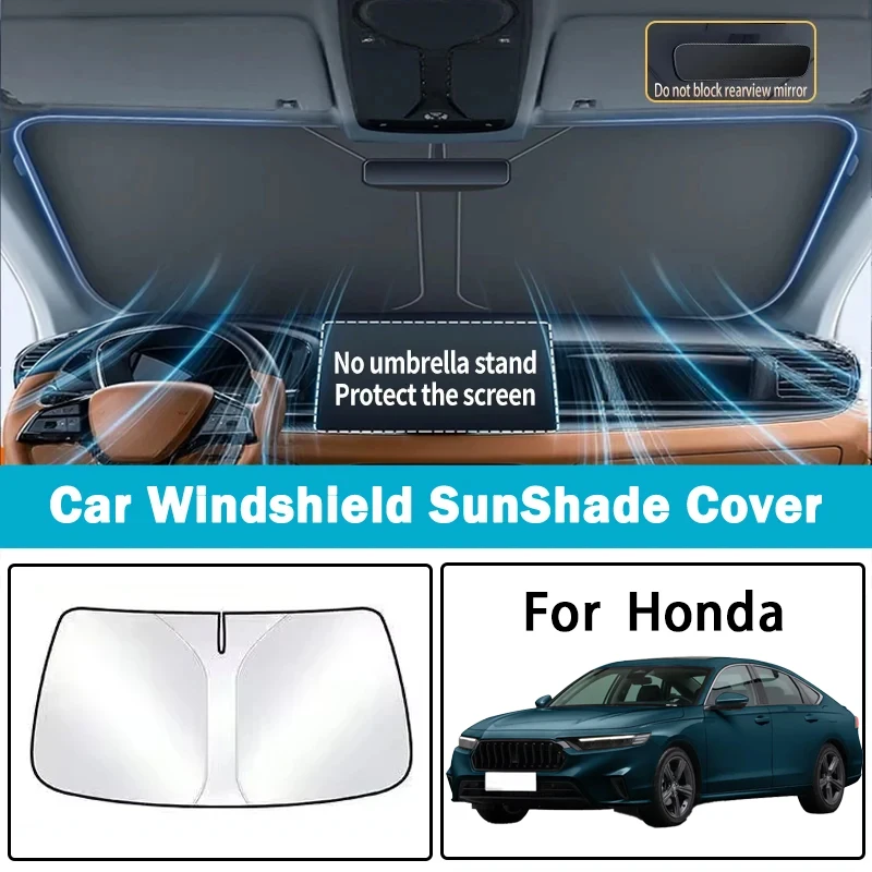 

It is suitable for Honda CRV Accord Civic Gebinzhi XRV car sunshade front sunscreen heat insulation parasol visor