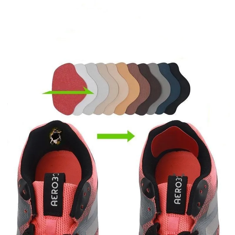 4 Stück Sportschuh-Patches Einlegesohlen Sneakers Herren Fersenreparatur-Pads Damen für Anti-Verschleiß Schuh-Fersen-Aufkleber Fußpflege-Einlagen – Detail 5