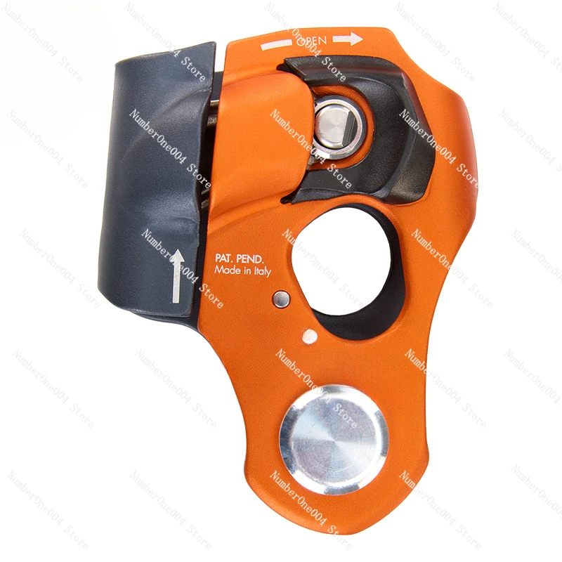 Suitable for climbing technology without manual lift, rescue rope gripper, one-way pulley