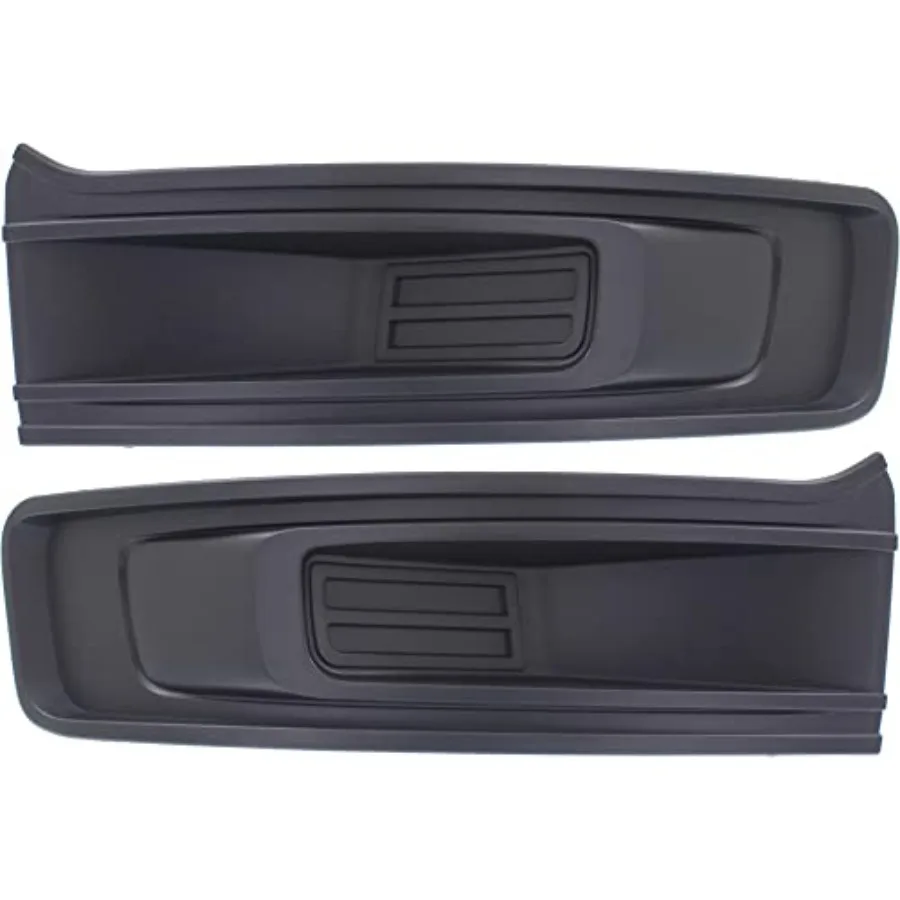 

Fog Light Cover SET for Ford Flex 20132019 Front Driver and Passenger Side Black Designed for Enhanced Vehicle Aesthetic and Pr