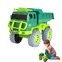 Kids Engineering Truck Toy Children Simulation Dump Model Toy Skidding Inertia Car Model Construction Vehicles Boy Birthday Gift