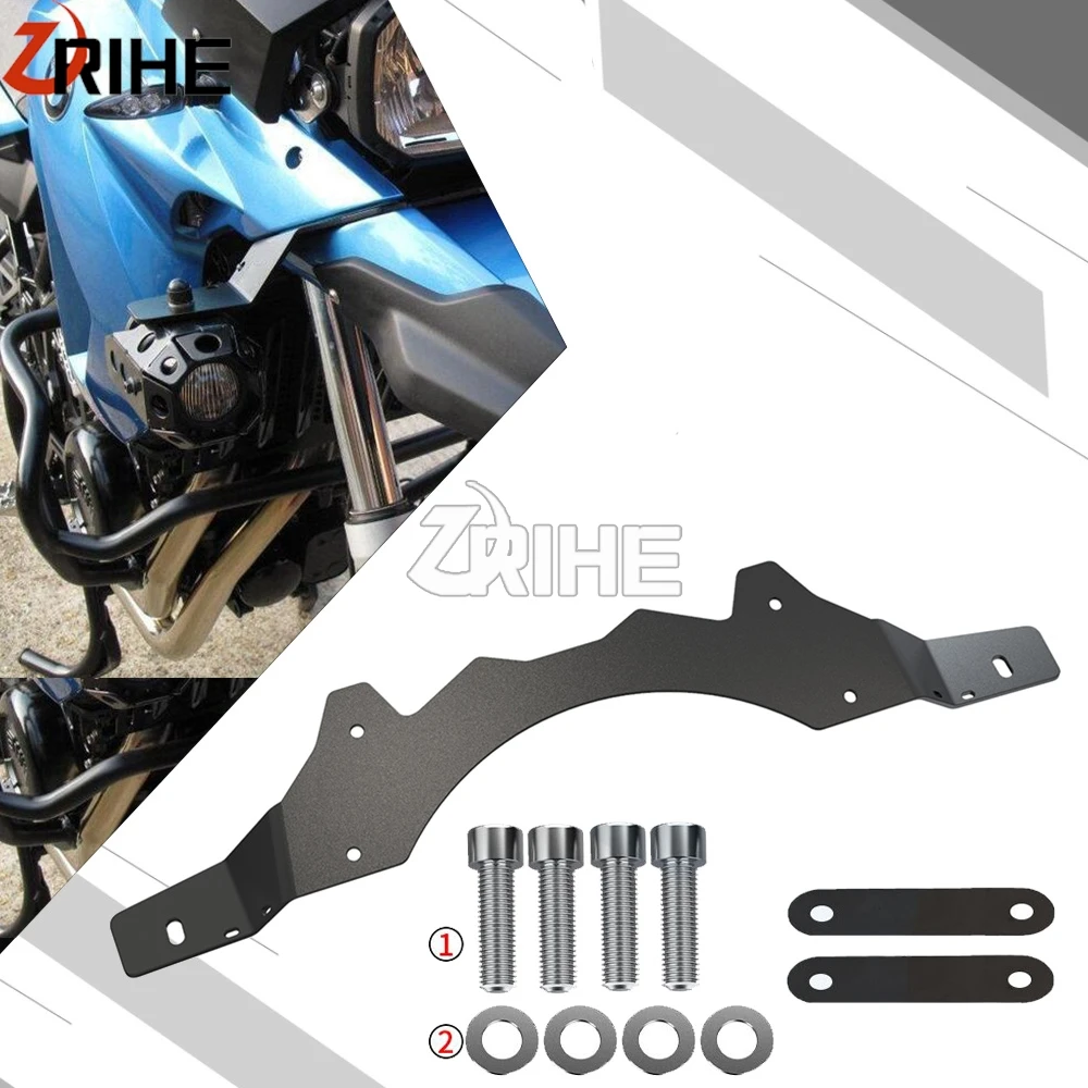 For BMW F800GS 2008-2012 F650GS Twin 2008-2013 F800 F650 GS Motorcycles Fog Light Led Bracket Auxiliary Lights Holder Support