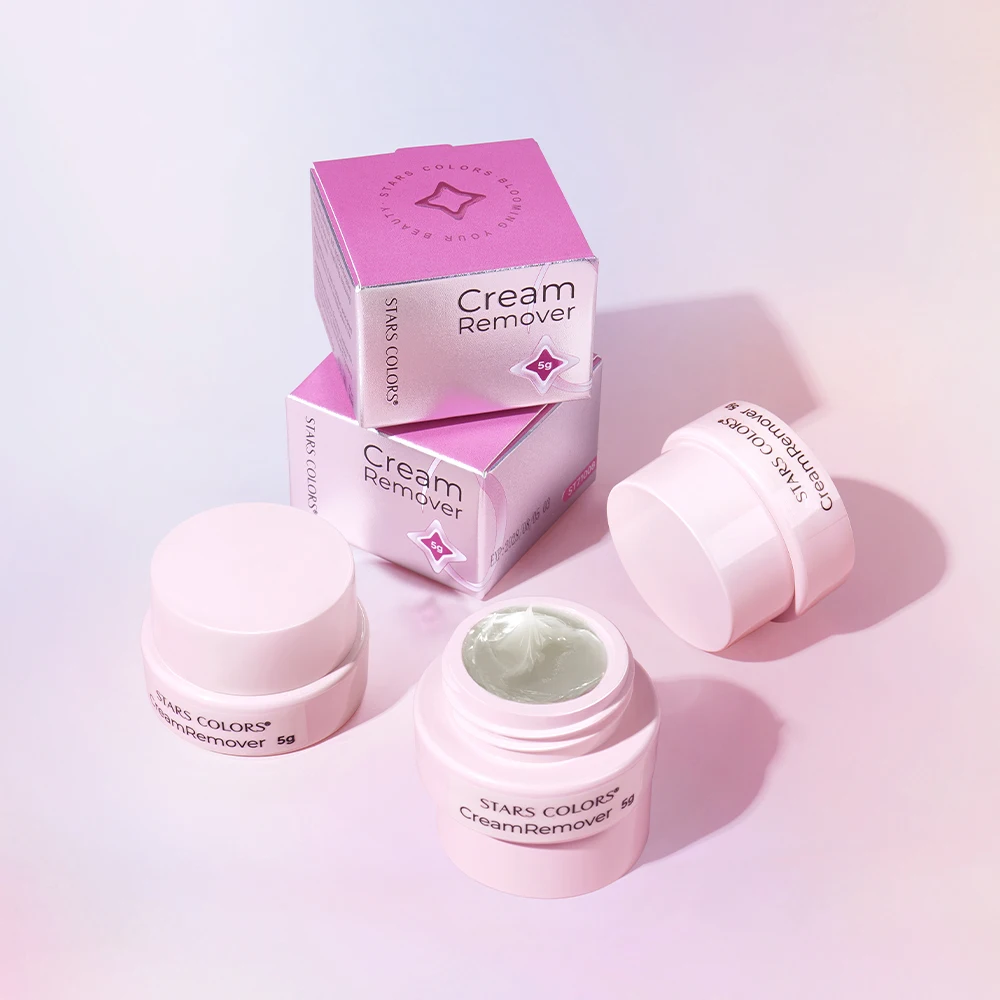 STARS COLORS Professional 5g Eyelash Glue Cream Remover Gentle and Soothing Eyelashes Extensions Remover Beauty Makeup Remover