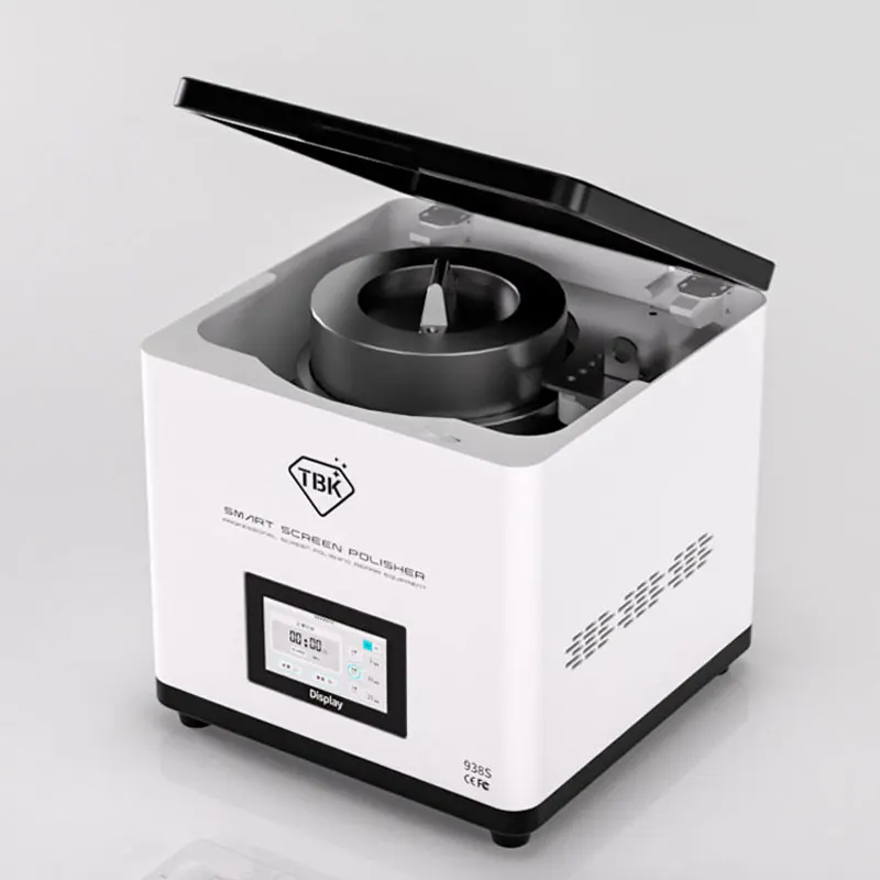 TBK-938S Intelligent Screen Separator Mini Water Mill Desktop Screen Scratch Polishing Machine with Single Workstation