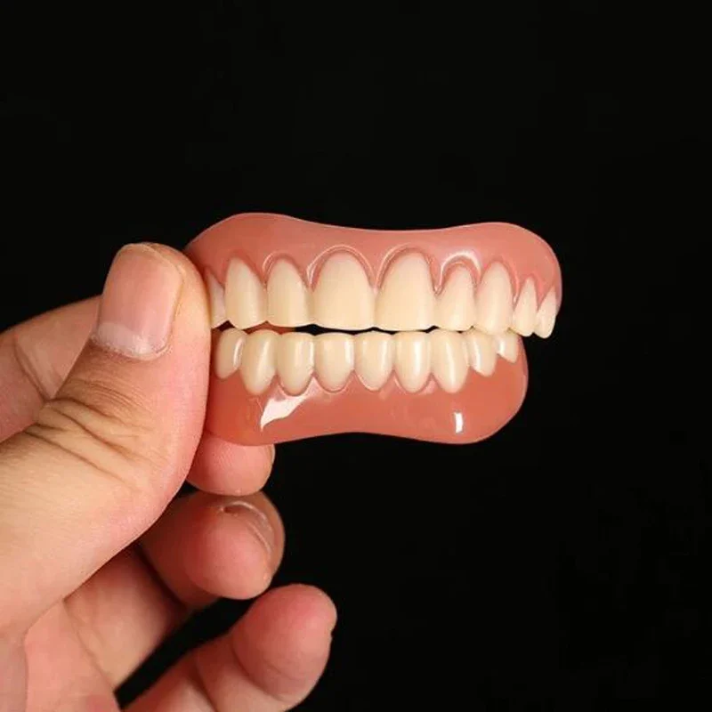 

Silicone false teeth cosmetic dental veneer men and women dentures oral hygiene tools dentures veneers dental cosmetics