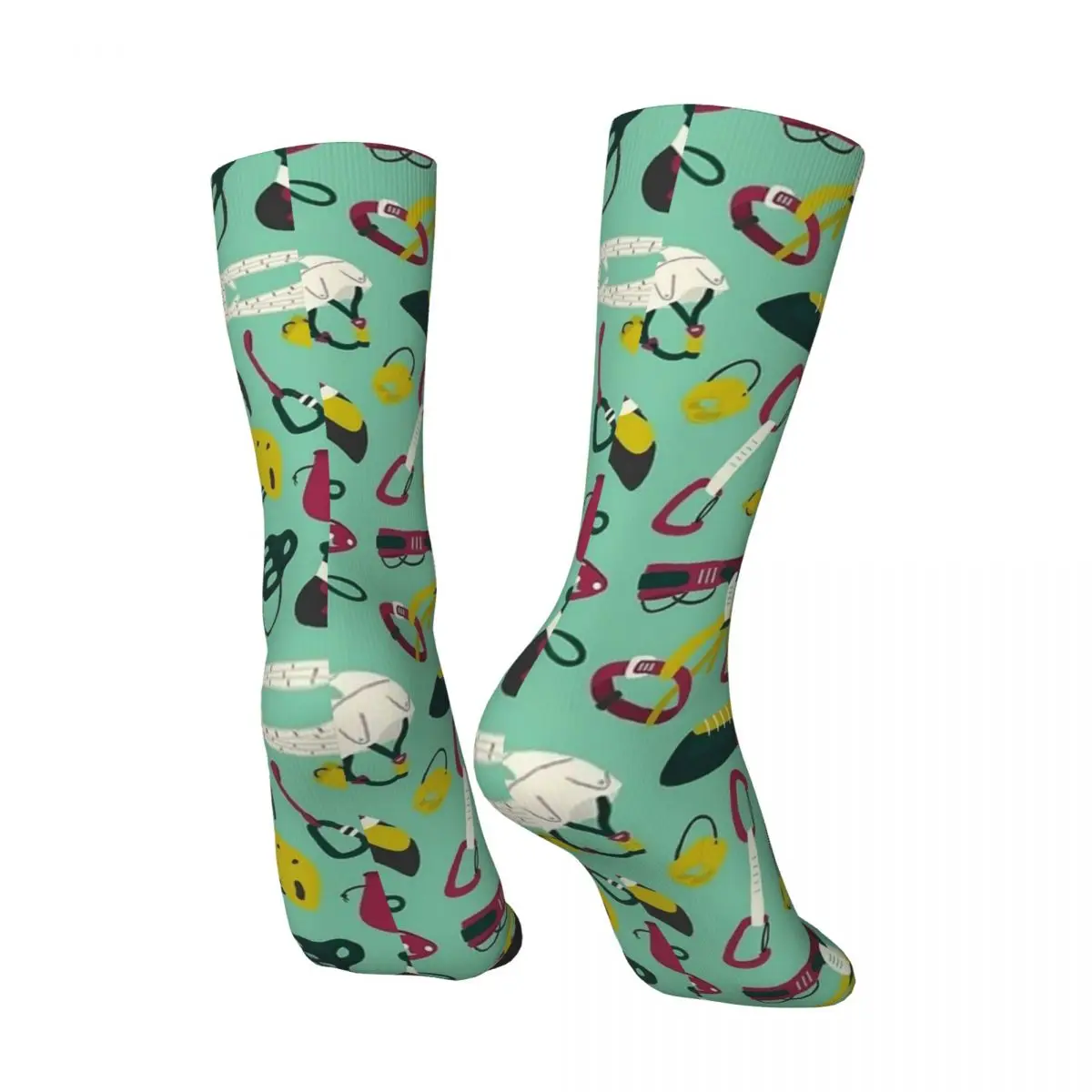 جوارب Bouldering Rock Climbing Wall جوارب شتوية عصرية للزوجين جوارب مريحة جرافيك للجري جوارب غير قابلة للانزلاق #3