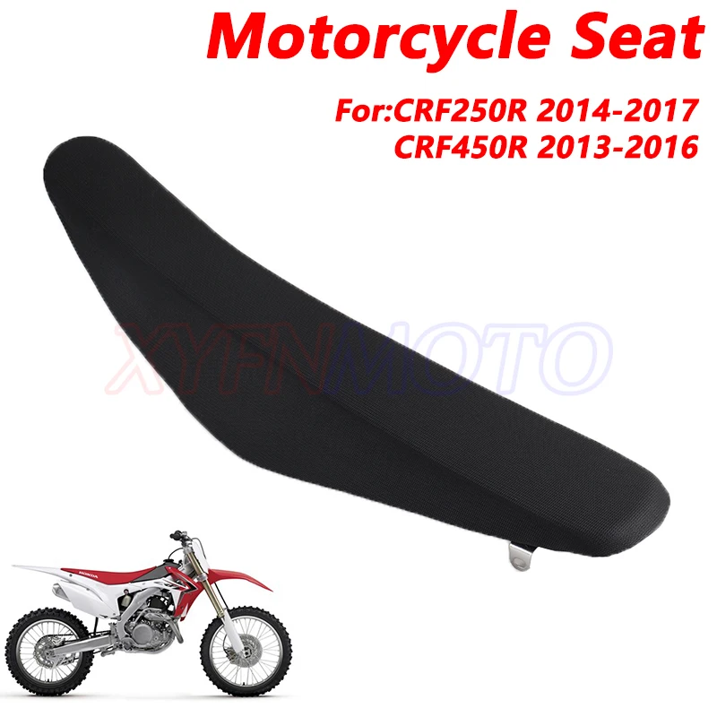 

Motorcycle Custom Seat Cushion Foam Plastic Rear Seat Pad Soft Seat Assembly For Honda CRF250R 2014-2017 CRF450R 2013-2016