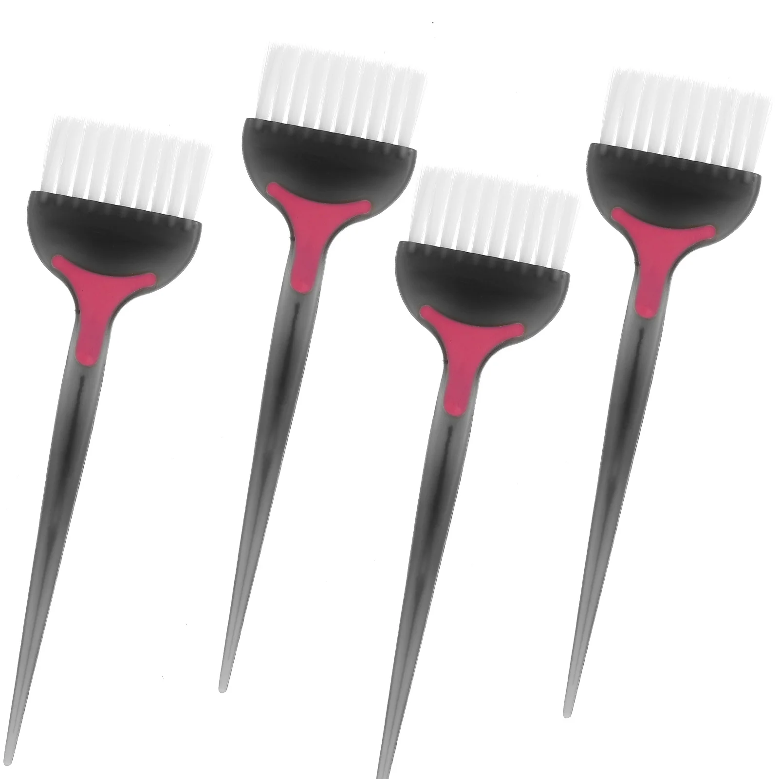 4Pcs Professional Hair Dye Brush Coloring Applicator for Salon Home DIY Long Short Curly Straight Hair Treatment