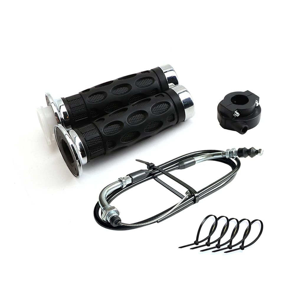 Puño de Acelerador para Scooter, Cable de Acelerador de 1980 mm, Juego de Cables para Motor GY6 50cc 80cc 125cc 150cc 139QMB 157QMJ, Repuestos para Scooter y Ciclomotor