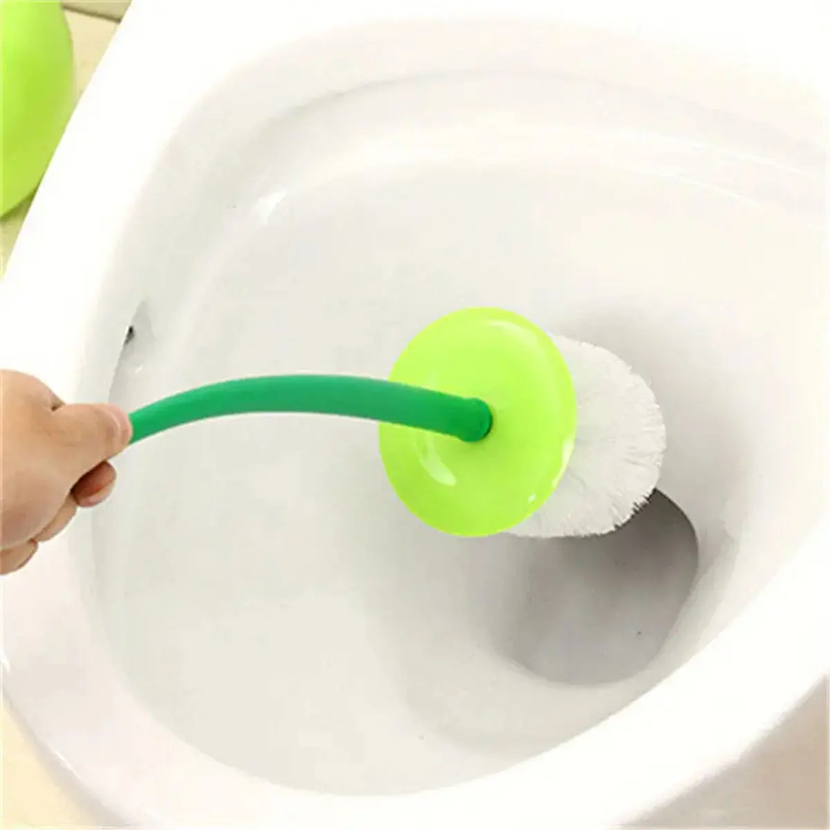 Cherry Toilet Brush Household Long Handle Soft Hair Daily Merchandise Creative Plastic Cleaning Brush Toilet Fashion Practical