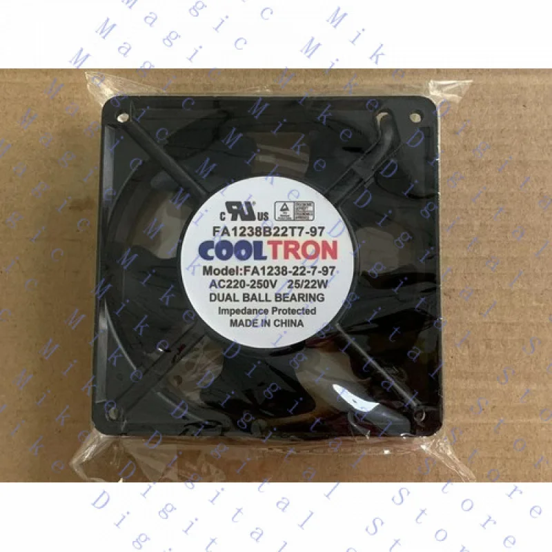 

UU 1 шт. 25/22 Вт 12038 12 см 2-проводной вентилятор FA1238B22T7-97 AC 220 В-250 В