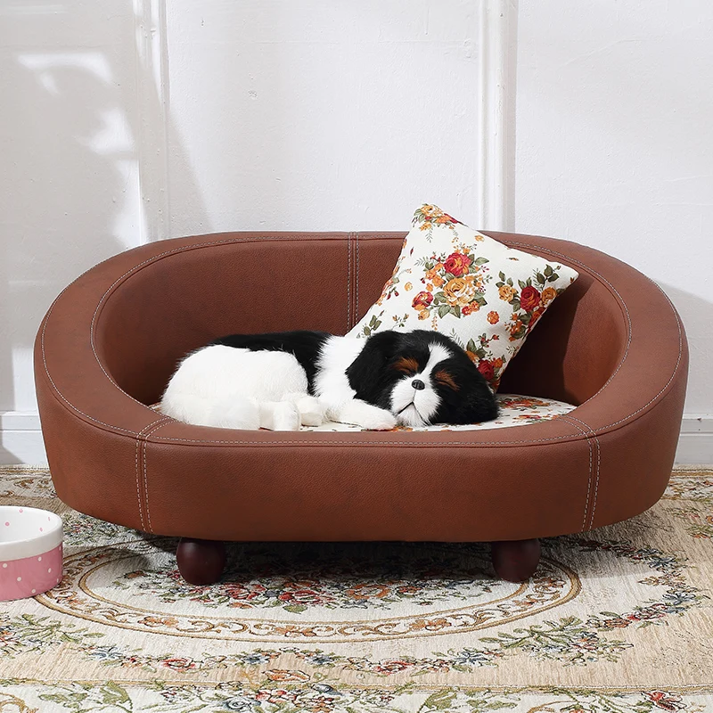 

Sofa Dog Nest Teddy Dog Bed Cushion Large, Medium, and Small Dog Border Husbandry Samoye Pet Nest Four Seasons Universal Package